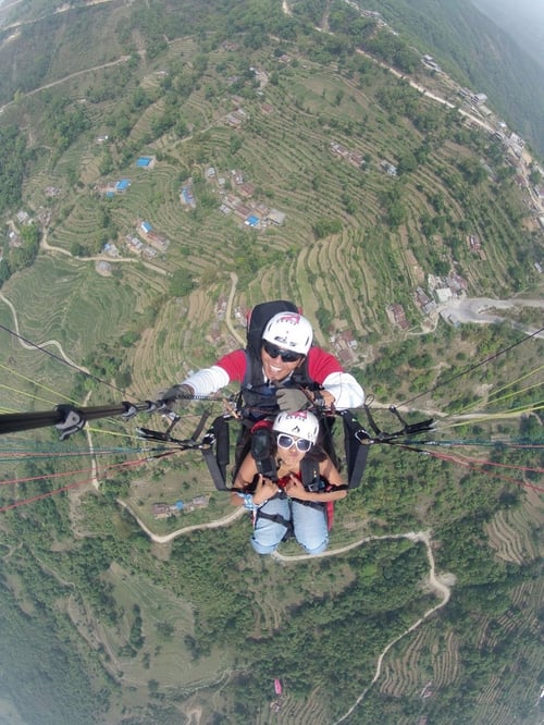 Rhijuta-Paragliding